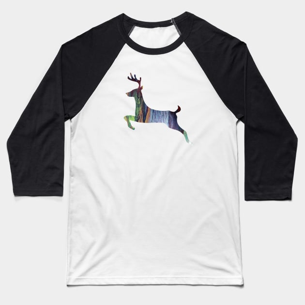 Deer Baseball T-Shirt by TheJollyMarten